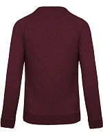 Kariban K 480 Pánska mikina s raglánovými rukávmi z biobavlny 20.K480 wine heather Kariban K 480 Pánska mikina s raglánovými rukávmi z biobavlny 20.K480 wine heather