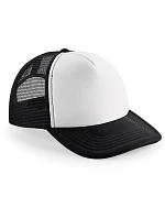 Beechfield B 645 5-panelová čiapka Vintage Trucker 53.0645 čierna/biela Beechfield B 645 5-panelová čiapka Vintage Trucker 53.0645 čierna/biela
