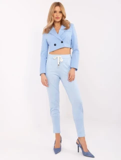 Nohavice DHJ SP 9283.83P svetlomodré