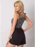 Dámsky top RO TP 2510 2.22P biela a čierna