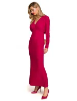 Šaty morská panna K143 slivka - Makover