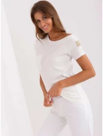 Dámska blúzka TW BZ OB058.42P Ecru - Och Bella