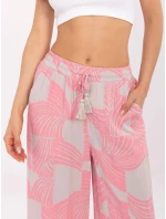 Nohavice D73771M62237G ružové - FPrice Nohavice D73771M62237G ružové - FPrice