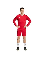 Pánske tričko adidas Entrada 26 s dlhým rukávom červené KF5847