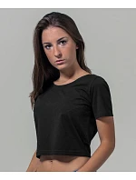 Build your Brand BY 042 Ťažký dámsky crop top 56.0042 čierny Build your Brand BY 042 Ťažký dámsky crop top 56.0042 čierny