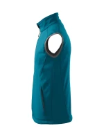 Vision pánska softshellová vesta dark turquoise