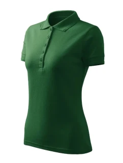 Pique Polo Free dámske polo tričko fľaša zelená