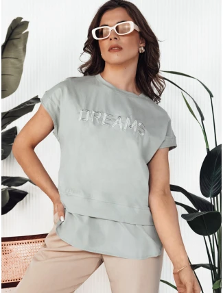 Dámske tričko DREAMY mint FashionStreet RY2546