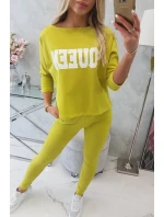 Sada s potlačou kivi Queen