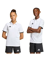 Detské tričko adidas Entrada 26 Polo white JZ6624 Detské tričko adidas Entrada 26 Polo white JZ6624
