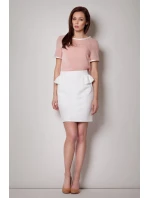 Sukňa Shara M177 ecru - Figl