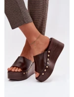 Model topánok na klinoch 225130 Krok v štýle