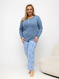 Pohodlné pyžamo pre plnoštíhly model 226131 Forever Pink