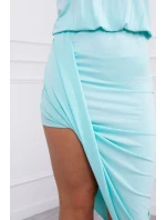 Mätové asymetrické šaty