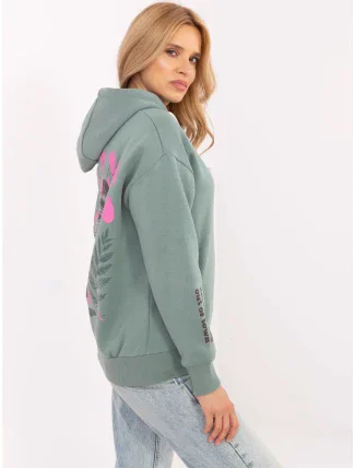 Mikina D10600T02420L pistáciová