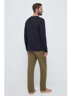 Pánske pyžamo U3BX00KBZG0 F817 khaki/čierne - Guess