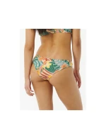 RIP CURL Brazilian Soul Revo Cheeky zeleno-žlté plavky RIP CURL Brazilian Soul Revo Cheeky zeleno-žlté plavky