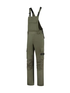 Pracovné nohavice Bib & Brace Twill Cordura unisex army