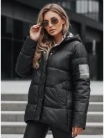 Dámska prešívaná bunda HIMES čierna FashionStreet TY4245