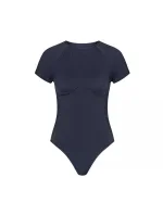 Dámske body EVER Infused Aloe St Sleeve Body - BLACK - čierne 0004 - SLOGGI Dámske body EVER Infused Aloe St Sleeve Body - BLACK - čierne 0004 - SLOGGI