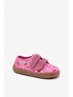 Dětské dívčí barefoot pantofle Růžové Saphira