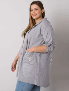 Mikina RV BL 6795.84 sivá