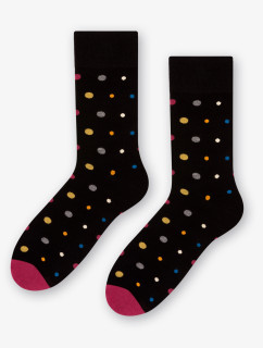 Ponožky Mix Dots 140-051 Black - Viac