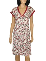 Dámska nočná košeľa DE LAFENSE 466 Mia kr / r S-2XL Dámska nočná košeľa DE LAFENSE 466 Mia kr / r S-2XL