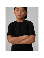 Chlapčenské tričko s potlačou 4F 4FJRSS26TTSHM3599-10S