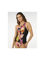 Dámske plavky RIP CURL Mirage Zip Front One Piece, viacfarebné Dámske plavky RIP CURL Mirage Zip Front One Piece, viacfarebné