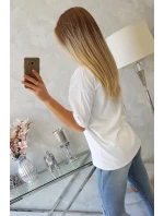 Kúzelná blúzka s potlačou biela Kúzelná blúzka s potlačou biela