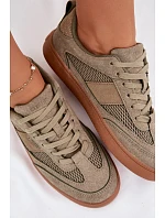Dámske tenisky Big Star TT274761 Khaki