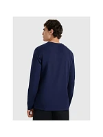 Pánske tričko s potlačou a dlhým rukávom 4F 4FRAW25TLONM606-31S pánske