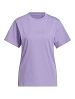 Dámske tričko adidas Cursive light purple KB2402