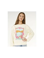 Dievčenská mikina RIP CURL Sunshine Squad Crew-Girl, biela Dievčenská mikina RIP CURL Sunshine Squad Crew-Girl, biela