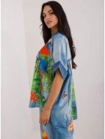 Košeľa DHJ KS 19007.32 modrá