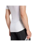 Pánske tričko adidas Techfit s krátkym rukávom biele JP4675 pánske