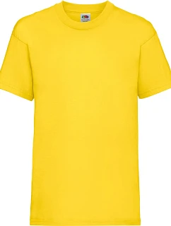 Fruit of the Loom Kids Valueweight T Detské tričko 16.1033 žlté
