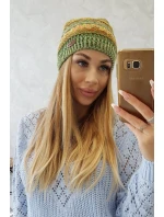 Fleecová čiapka Patrycja K254 green neon+green