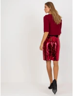 Sukňa LK SD 507019.49 bordová Sukňa LK SD 507019.49 bordová