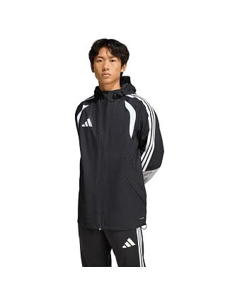 Pánska bunda adidas Tiro 26 Rain jacket black JJ2969 pánska Pánska bunda adidas Tiro 26 Rain jacket black JJ2969 pánska