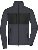 Daiber JN 1312 Pánska fleecová bunda 02.1312 carbon/black Daiber JN 1312 Pánska fleecová bunda 02.1312 carbon/black