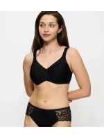 Dámska podprsenka Modern Soft+Cotton W01 - BLACK - čierna 0004 - TRIUMPH Dámska podprsenka Modern Soft+Cotton W01 - BLACK - čierna 0004 - TRIUMPH