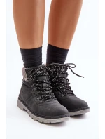 Ocieplane Trapery Damskie Lee Cooper LCJ-24-03-3043 Czarne