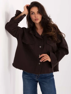 IT KS košeľa FL5779.87 tmavohnedá