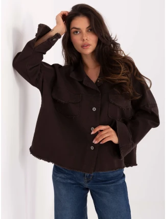 IT KS košeľa FL5779.87 tmavohnedá