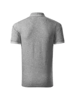 Dokonalá hladká pánska polokošeľa tmavosivá