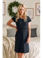 Dámske tehotenské tričko 4543 čierne - Doctornap