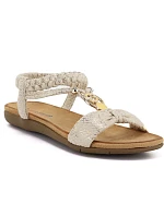 Dámske slip-on sandále béžové Artiker 58C0628