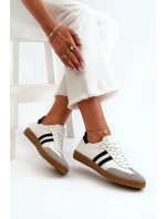 Zazoo N1068 Dámske kožené nízke tenisky White Zazoo N1068 Dámske kožené nízke tenisky White